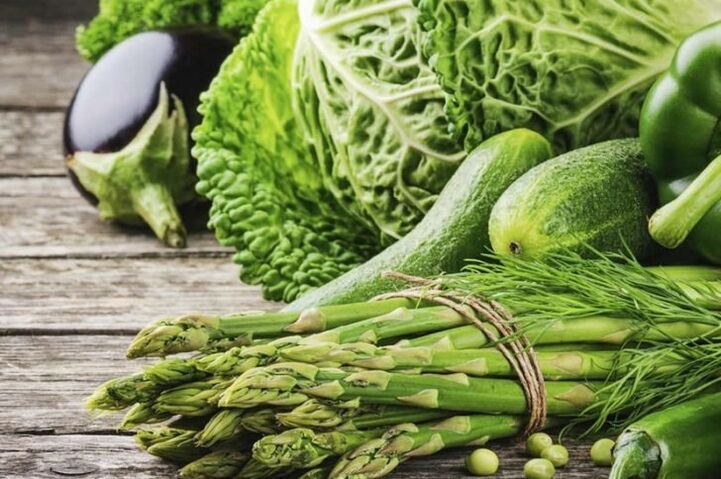 зелени зеленчуци за хипоалергенна диета