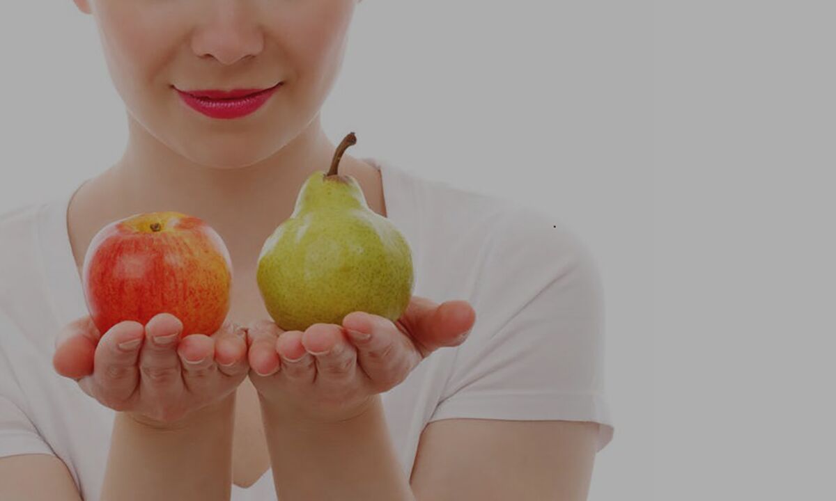 Ябълки и круши в диетата с плодове от елда