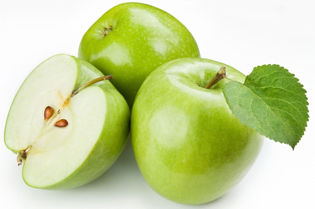 Ябълките могат да бъдат включени в диетата на ден на гладно на кефир
